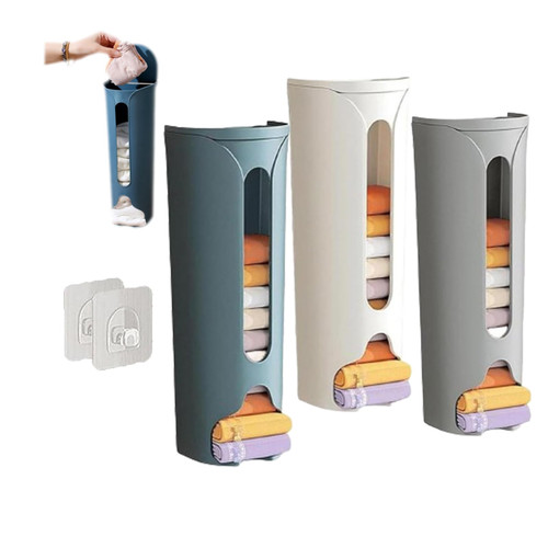 Wall Mounted Socks Panties Storage Box,Underwear Storage Box Wall Mount,Wall Mounted Underwear Storage Box,Underwear Organizer for Drawer,Socks And Underwear Organizer (blue+white+grey,one size) Wall Mounted Socks Panties Storage Box,Underwear Storage Box Wall Mount,Wall Mounted Underwear Storage Box,Underwear Organizer for Drawer,Socks And Underwear Organizer (blue+white+grey,one size)