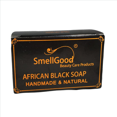 SmellGood Raw African Black Soap From Ghana 3lbs SmellGood Raw African Black Soap From Ghana 3lbs
