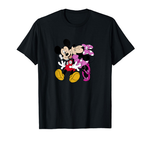 Disney Mickey And Friends Valentine's Day Minnie Kiss T-Shirt Disney Mickey And Friends Valentine's Day Minnie Kiss T-Shirt