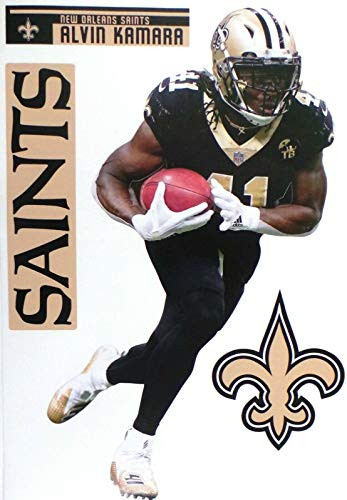 SP Images Inc. Alvin Kamara Saints Fathead Teammate Sticker Wall Decal 10x17