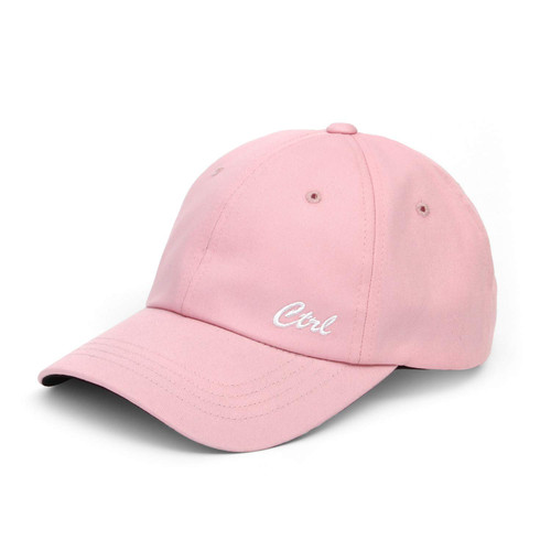 UNDERCONTROL Baseball Dad Hat Low Profile OG Logo Embroidered Curved Visor Sports Adjustable Strapback Trucker Cap Unisex (Pink)
