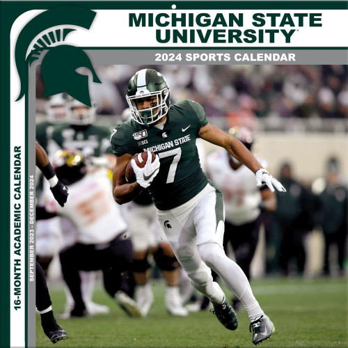 Turner Licensing, COL Michigan State Spartans 2024 Wall Calendar