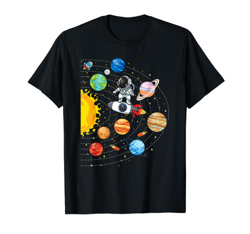 Solar System Planets Science Space Astronaut Universe Galaxy T-Shirt Solar System Planets Science Space Astronaut Universe Galaxy T-Shirt