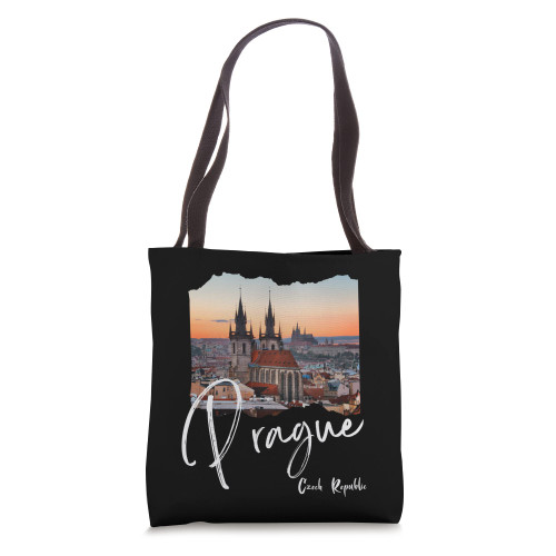 Prague Czech Republic Souvenir Tote Bag Prague Czech Republic Souvenir Tote Bag