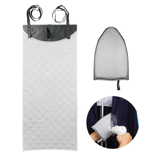 Over Door Steamer Pad With Glove For Handheld Steamer,Steam Press Pad,Clothes Ironing Board,Vertical Steamboard Press Pad,Heat Resistant Clothing Care Steam Pad,Portable ironing mat for traveling Over Door Steamer Pad With Glove For Handheld Steamer,Steam Press Pad,Clothes Ironing Board,Vertical Steamboard Press Pad,Heat Resistant Clothing Care Steam Pad,Portable ironing mat for traveling