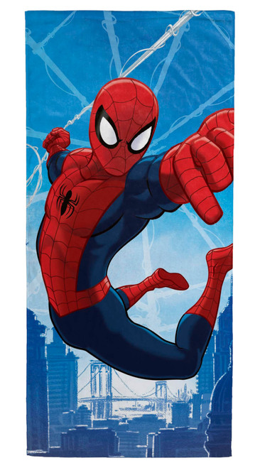Marvel Spiderman Dawn Cotton 28" x 58" Beach/Bath/Pool Towel