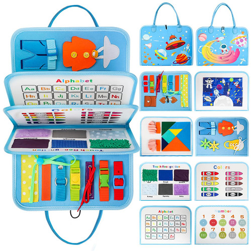 LOYO Busy Board for 1 Year Old - Montessori Toys for Ages 2-4 Years Old Girls Boys, Learning Toys for Toddlers 1 2 3 4 Years Old Birthday Gift LOYO Busy Board for 1 Year Old - Montessori Toys for Ages 2-4 Years Old Girls Boys, Learning Toys for Toddlers 1 2 3 4 Years Old Birthday Gift