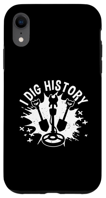 iPhone XR Metal Detecting, Funny Treasure Hunter, Metal Detectorist Case