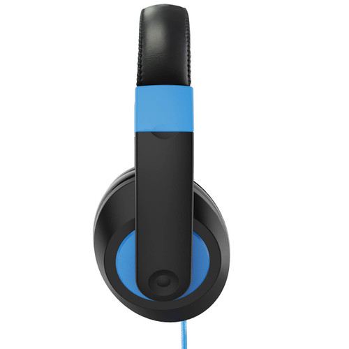 HamiltonBuhl Smart-Trek Headphone with Color Accents - ST1GN, ST1BL (Blue)