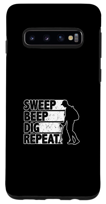 Galaxy S10 Metal Detecting, Funny Treasure Hunter, Metal Detectorist Case