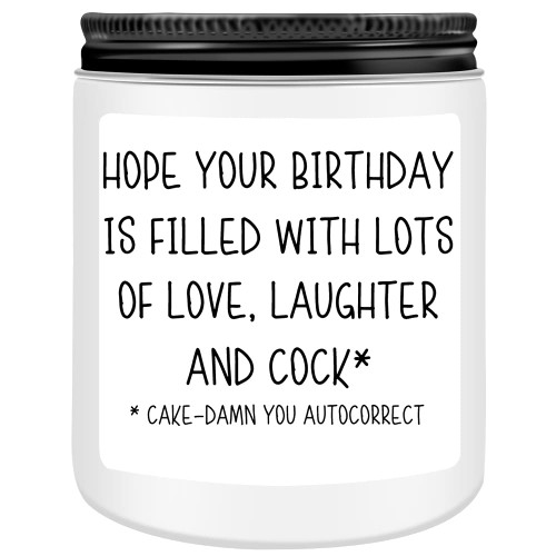 Birthday Gifts for Women Her - Funny Romantic Gifts for Her Birthday Anniversary Thanksgiving Christmas Gift for Girlfriend Wife BFF Friend Best Lavender Candle Gifts for Her (Birthday) Birthday Gifts for Women Her - Funny Romantic Gifts for Her Birthday Anniversary Thanksgiving Christmas Gift for Girlfriend Wife BFF Friend Best Lavender Candle Gifts for Her (Birthday)