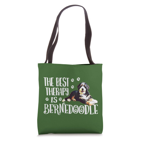 Bernedoodle Tote Bag