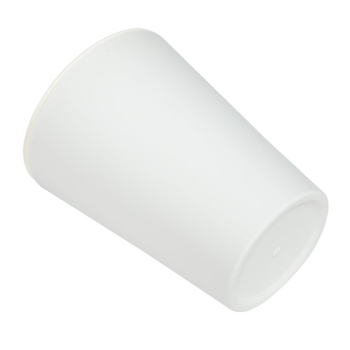 Ciieeo Garbage Can Garbage Bin Trash Can Waste Paper Basket Garbage Recycling Containers Waste Containers Ash-bin Waste Storage Bucket Garbage Bucket White Round Pp Storage Barrel