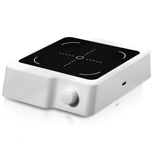 ANPOOZ Magnetic Stirrer w/Stir Bar, 2500RPM Stir Plate, 2000mL Magnetic Stir Plate, Magnetic Mixer for Brewing (No Heating)