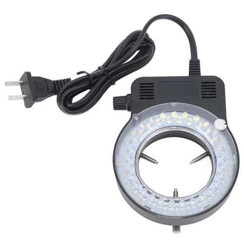 SPYMINNPOO Microscope Ring Light, LED Light Source Adjustable Microscope Accessory US Plug 100?240V