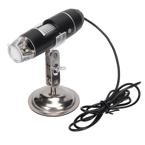 Handheld Digital Microscope, USB Digital Microscope 0X?200X with 8 LED Lights, Handheld Camera Microscope Camera Skin Diagnosis Analyzer for Windows XP