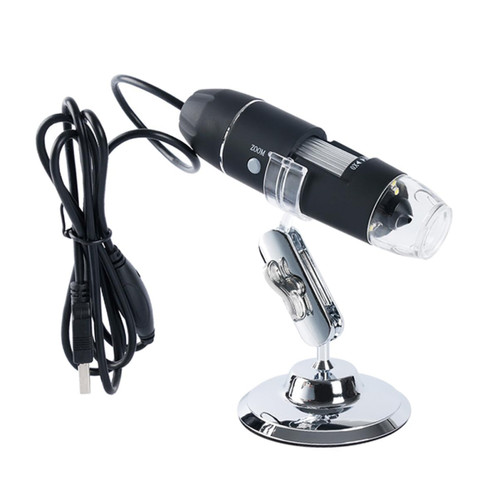Gadpiparty 1pc Mini Digital Microscope Magnifier Mirror with Light Magnification USB Microscope Digital Magnifier USB Magnifier Microscope Portable Microscope Pocket Magnifier Number Tool