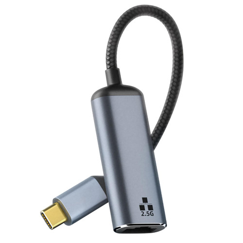 MOOKEENONE 10/100/1000/2500mbps USB-C to Ethernet Adapter, USB Type-C to RJ45 Gigabit Ethernet LAN Network Adapter Compatible