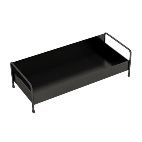 Alipis Shelf Makeup pallets Wall Rack Makeup Vanity Tray Bathroom Floating Shelves Vanity Storage Rack Countertop Cosmetic Tray Storage Dresser Makeups Organizer Wok Metal Zinc Alloy