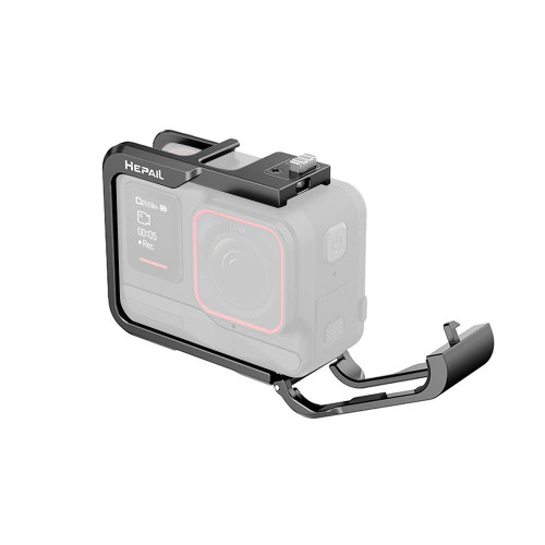 Aluminum Frame Cage for Insta360 Ace Pro,Metal Rabbit Cage for Insta360 Ace/ace Pro,Aluminium Alloy Frame Case,Metal Protective Durable Housing Case,Rabbit Cage Cold Shoe Extended Protection Frame