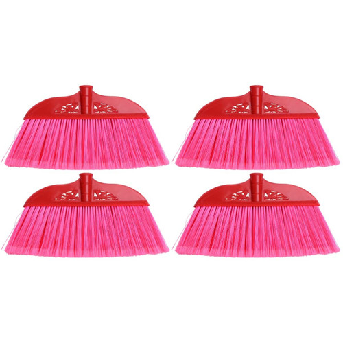 ULTECHNOVO Indoor Commercial Broom, 2pcs Heavy- Duty Broom Angle Broom& Dustpan Set Angle Broom and Dustpan Set Broom Outdoor Commercial Perfect