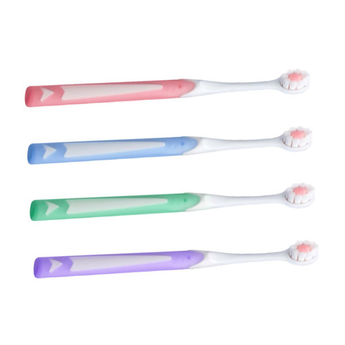 Hemoton 8 Pcs Soft Toothbrush Oral Care Toothbrush Kids Toothbrushes Toddler Tooth Brush Manual Toothbrushes Extra Soft Organic Toothbrush Toothbrush Pregnant Woman Pp Blush Aldult