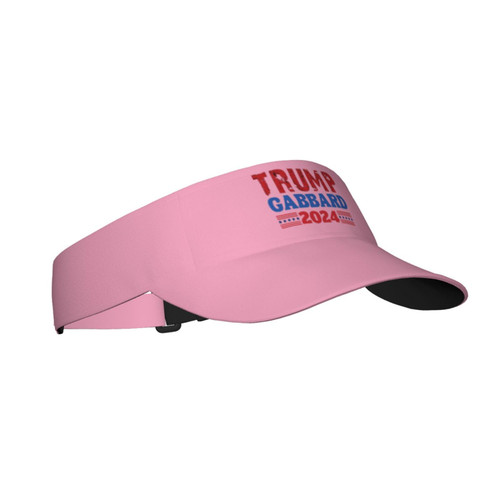 Tulsi Gabbard 2024 Sun Visor Cap for Women Men Summer Adjustable Sun Protection Visors Black