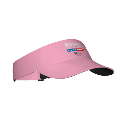 Marianne-Williamson 2024 Election Sun Visor Cap for Women Men Summer Adjustable Sun Protection Visors Black