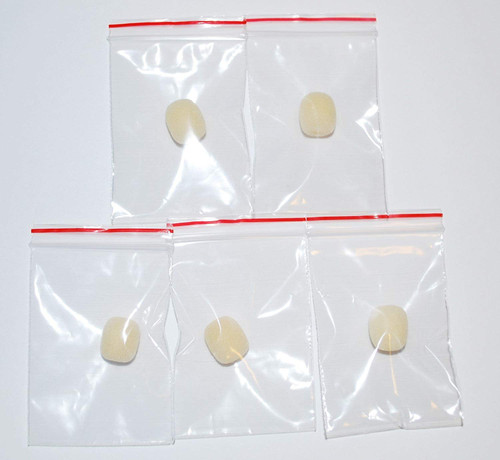 5 PCS Mini Beige Foam Covers Windscreen Windshield for Headset Lapel Microphones
