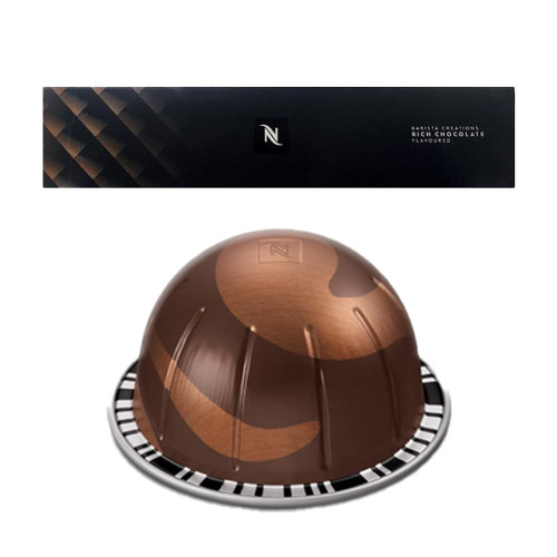 VertuoLine Rich Chocolate European Version Coffee Capsules 7.77 fl oz (10 Pods)