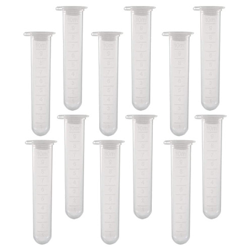 Mipcase 200pcs Snap Cap Centrifuge Tube Glass Centrifuge Tubes Test Tube Vials Sample Bottles High- Centrifuge Tubes Lab Test Tube Plastic Conical Centrifuge Tube Polypropylene Pp Liquid