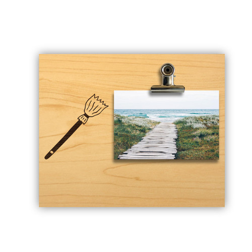 Witch broom, halloween picture photo frame CCFRA-537