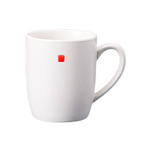 Yamashita Crafts 778614302 Eaton Mug, Large, White, 3.0 x 3.5 inches (7.5 x 9 cm), 9.5 fl oz (270 cc)