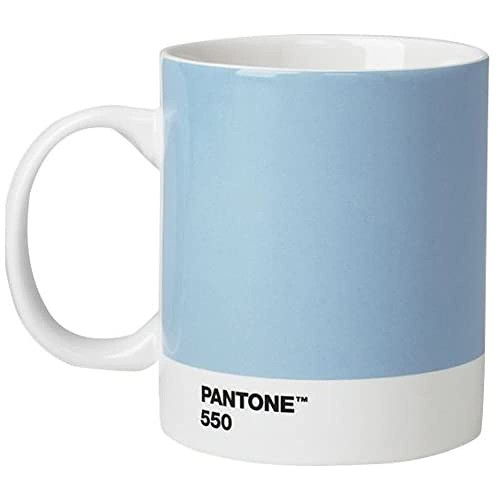 Pantone Mug, Coffee/Tea Cup, fine China (Ceramic), 375 ml, Light Blue, 289 C, 1 Count (Pack of 1)