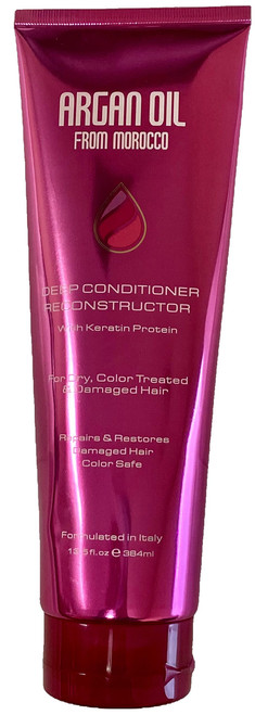 Argan Oil from Morocco Deep Conditioner Reconstructor with Keratin & Silk Protein, 13 fl.oz. (384 ml)