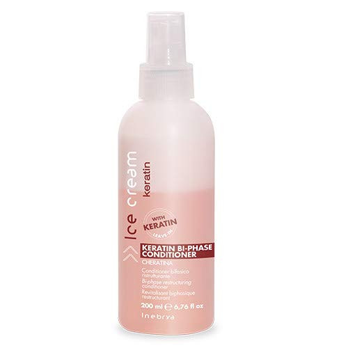 Inebrya Ice Cream Keratin Bi-Phase Conditioner 200ml/ 6.76oz
