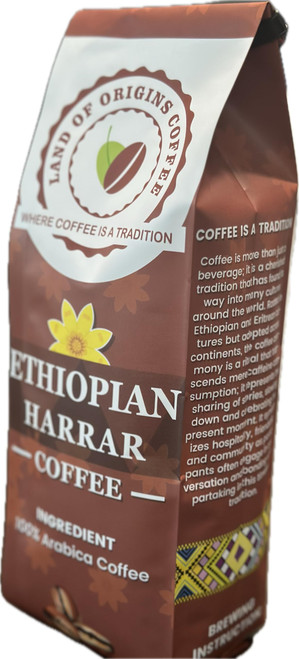 Roasted ETHIOPIAN HARRAR Whole Beans Coffee I Land of Origins Coffee I Single-Origin I Medium Roast ETHIOPIAN HARRAR Whole Beans Coffee 16oz (1 pound) Roasted ETHIOPIAN HARRAR Whole Beans Coffee I Land of Origins Coffee I Single-Origin I Medium Roast ETHIOPIAN HARRAR Whole Beans Coffee 16oz (1 pound)