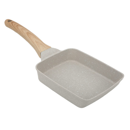 Grill Pan Griddle Pan Skillet with Detachable Handle Non Stick Cast Aluminum Grilling Pan for Steak Breakfast Stove Tops Oven Nonstick Grill Pan Griddle Pan