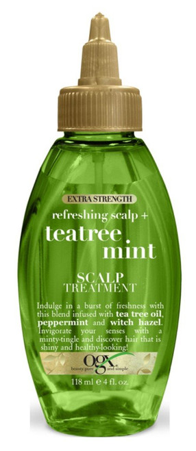 Ogx Tea Tree Mint Scalp Treatment Extra-Strength 4 Ounce (118ml) (2 Pack) Ogx Tea Tree Mint Scalp Treatment Extra-Strength 4 Ounce (118ml) (2 Pack)