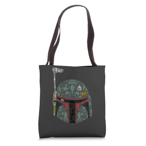Star Wars Boba Fett Icon Fill Tote Bag