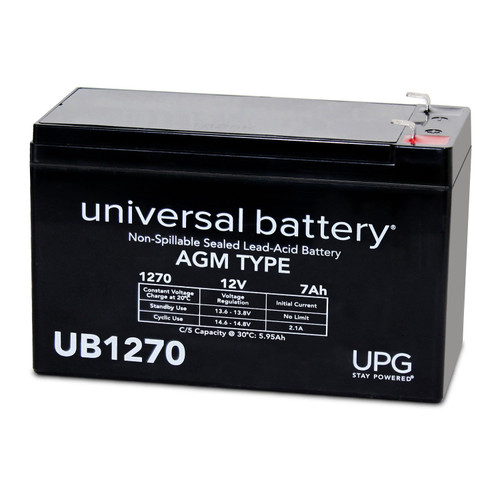 UPG 12V 7.2AH SLA Battery Replaces DSC PC1832 Power Series Security System