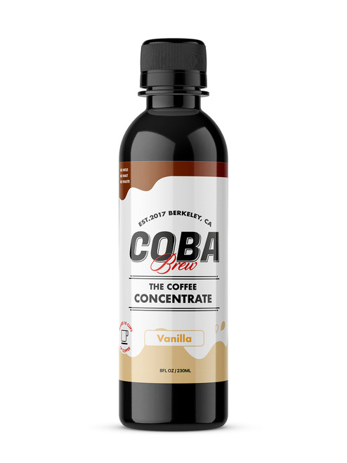 COBA Brew Coffee Concentrate - The Ultimate Way to Enjoy (15x) Iced Coffee, Cold Brewed Coffee, and Hot Coffee in One Bottle - Fair Trade, Organic (Vanilla) COBA Brew Coffee Concentrate - The Ultimate Way to Enjoy (15x) Iced Coffee, Cold Brewed Coffee, and Hot Coffee in One Bottle - Fair Trade, Organic (Vanilla)