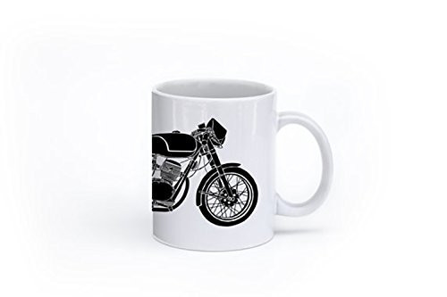 KillerBeeMoto: 11 Oz Limited Release Italian Gilera Cafe Racer 125CC Coffee Mug (White) KillerBeeMoto: 11 Oz Limited Release Italian Gilera Cafe Racer 125CC Coffee Mug (White)