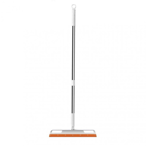 IVYARD Brooms Silicone Broom Floor Cleaning Squeegee Water Window Washing Wiper Adjustable Retractable Rubber Sweeper Bathroom Clean Tools (Color : Telescopic Pole 1.2m)