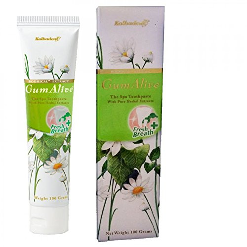 Kolbadent Gum Alive Toothpaste (Formula Pure Herbal Extract with Guava Leaf Oil) Kolbadent Gum Alive Toothpaste (Formula Pure Herbal Extract with Guava Leaf Oil)