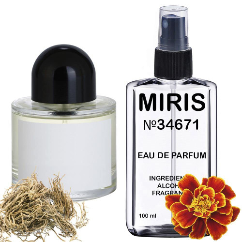 MIRIS No.34671 | Impression of Bal D Afrique | Unisex For Women and Men Eau de Parfum | 3.4 Fl Oz / 100 ml