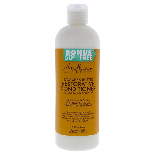 Shea Moisture Raw Shea Butter Resorative Conditioner, 19.5 Pound Shea Moisture Raw Shea Butter Resorative Conditioner, 19.5 Pound