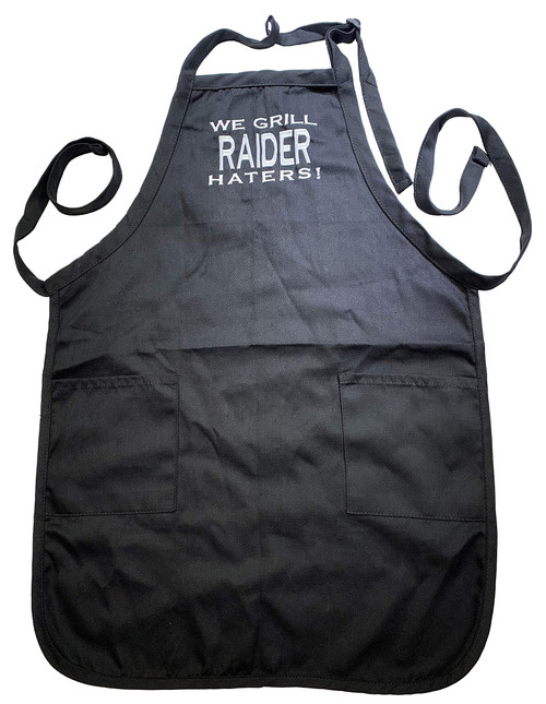 KNBC Graphics Embroidered Apron We Grill Raiders Haters
