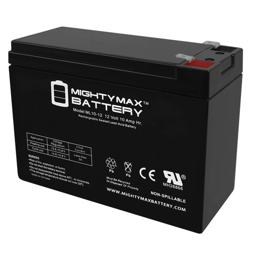 12V 10AH SLA Battery Replacement for Verizon FiOS PX12072-HG