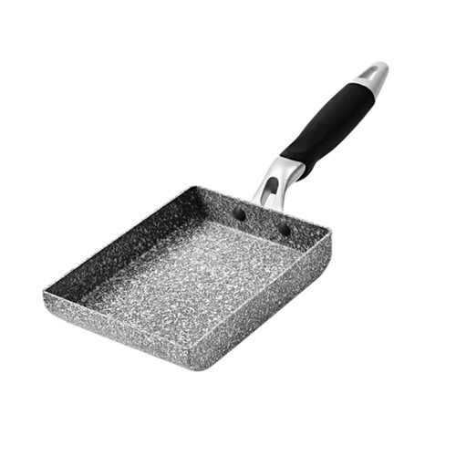 COLLBATH Egg Pancake Pan Mini Saucepan Rectangular Egg Pan Square Baking Tin Japanese Rectangular Pan Square Omelette Pan Omelette Steak Pan Omelette Maker Pan Pans Medical Stone Frying Pan